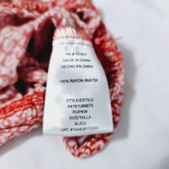 Lily Rose Womens Crop Top Multi-Color Size XL 100% Rayon Elastic Around Bottom - Picture 6 of 12